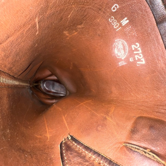Vintage Chippewa Brown Snake Leather Boots With Buckle Straps Women’s - Picture 14 of 16